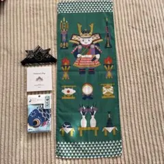 こどもの日 武士デザイン手ぬぐいセット