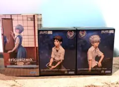 エヴァンゲリオン新劇場版 VIGNETTEUM シンジとカヲル　フィギュア　3点