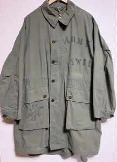 【希少・新品】ARMY TWILL デザイナー手書きペイント モッズコート M