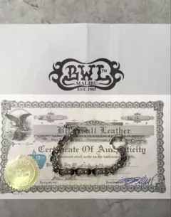 週末限定特価‼️bill wall leatherオールドリンクハートブレスレット