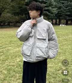 nugu ヌグ liberte ユニセックスマルチポケットダウン