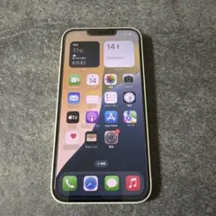 iPhone13 128GB ホワイト（箱付き）