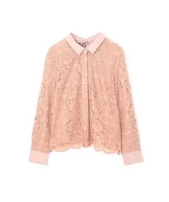 ジルスチュアート JILLSTUART ピンク マリナレースブラウス レースのサムネイル