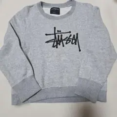 STUSSY　ロゴトレーナー　キッズ　稀少！！のサムネイル