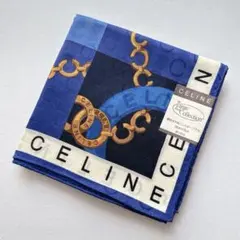 【 新品 未使用 】 CELINE セリーヌ 大判 ハンカチ スカーフ ⑧