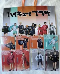 ハイキュープラザ 特典 ショッパー ポストカード 全8種 コンプセット