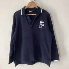 LACOSTE ポロシャツ ネイビー N43° 長袖