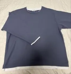 GLOBAL WORK （グローバルワーク）フェイクレイヤード長袖 L