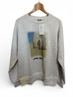 STAR WARS スターウォーズ スウェット トレーナー グレー