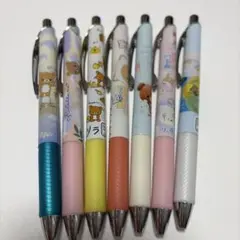 リラックマ ボールペン エナージェル　0.5mm 7本セット
