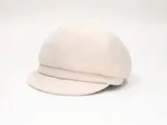 【タグ付き】　帽子　ライトベージュ