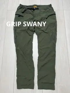 GRIP SWANY（グリップスワニー） ナイロンパンツ オリーブグリーン XLのサムネイル