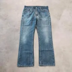 リーバイス527 Levis W34 フレアデニム 青 古着 ボトム 20229