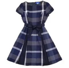 BLUE LABEL チェック柄ワンピース 34