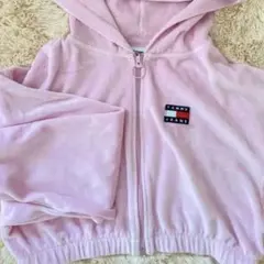 TOMMY ジップパーカー ピンクのサムネイル