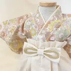 ひな祭り　お食い初め　LIBERTY ✴︎ベビー袴✴︎ハンドメイド