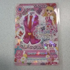 アイカツ　星宮いちご　サイン入り　ピンクステージベスト