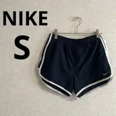 Nike 【S】ネイビーショートパンツ サイドストライプ ドライフィット