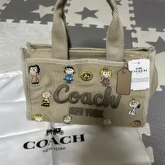 れ*8様 COACH スヌーピー トートバッグ れ*8様 COACH スヌーピー トートバッグ - メルカリ