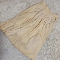 Christian Dior スカート アイボリー L 清楚 ナチュラル 上品