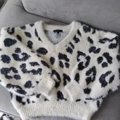 レオパード ニット