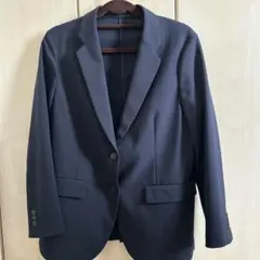 UNIQLO 感動ジャケット　スーツ　ネイビー　XL