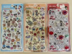 正規品　ディズニープチドロップステッカー ミッキー&フレンズ　ズートピア　ベイマ