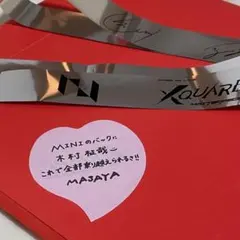 ❸ INI 木村柾哉 メッセージカード メセカ 銀テープ 銀テ 落下物