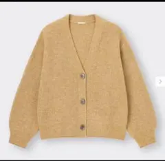 【新品未使用タグ付】GU パフィータッチパフスリーブカーディガン