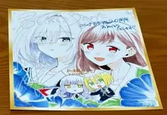 君と綴るうたかた きみつづ 色紙 複製サイン入り メロンブックス 特典