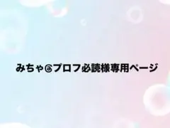 みちゃ@プロフ必読様専用ページ　連結文字パネルオーダー