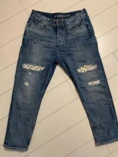 美品DENHAM デンハム BOLT スキニージーンズ ライトブルー 28/32 