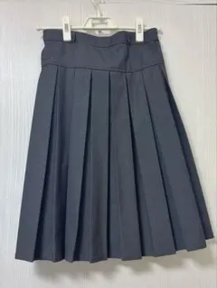 グレー ひざ丈 プリーツスカート wegoのサムネイル