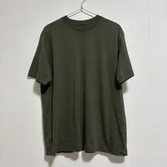 無印　メンズ　Tシャツ　L カーキのサムネイル