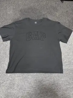 GAP 黒 Tシャツ ロゴ入り
