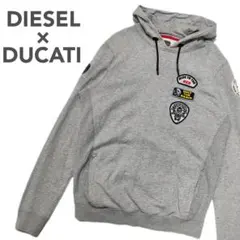 ディーゼル×ドゥカティ/コラボパーカー/Size:M/匿名配送/送料無料