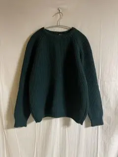 オーストリア製クルーネックニット