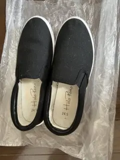 スリッポン　スニーカー24.5センチ