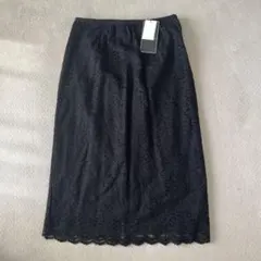 Rashel Court ブラック レース タイトスカート フリーサイズ