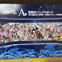 ワンピース A賞 見開きビジュアルボード