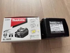 新品未使用　 マキタ純正バッテリー　BL1860B　 18V 6.0Ahのサムネイル