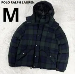ポロラルフローレン チェック　ダウンジャケット