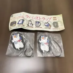はま寿司 夏目友人帳 ニャンコ先生 ラバーストラップ　シークレット 2点セット