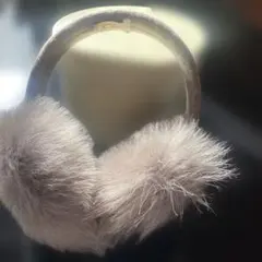 UGG 茶系ファー耳あて