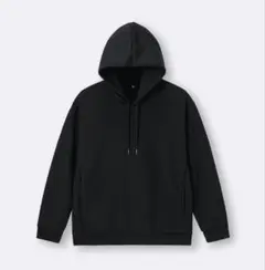 GU ダブルフェイスパーカー XL ブラック 黒