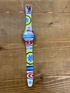 Swatch AG2000 スウォッチ 腕時計クオーツ 動作未確認レア カラフルのサムネイル