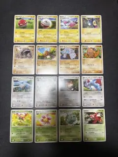 ポケモンカード PCG DP DPtシリーズ 4色 1・2進化 16種16枚