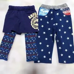 男の子冬のパンツセット 95