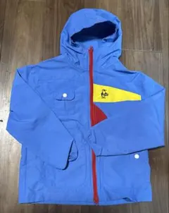 CHUMS キッズ フード付きジャケット ブルー