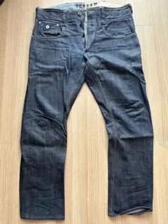 DENHAM デニムパンツ　クロスバックのサムネイル